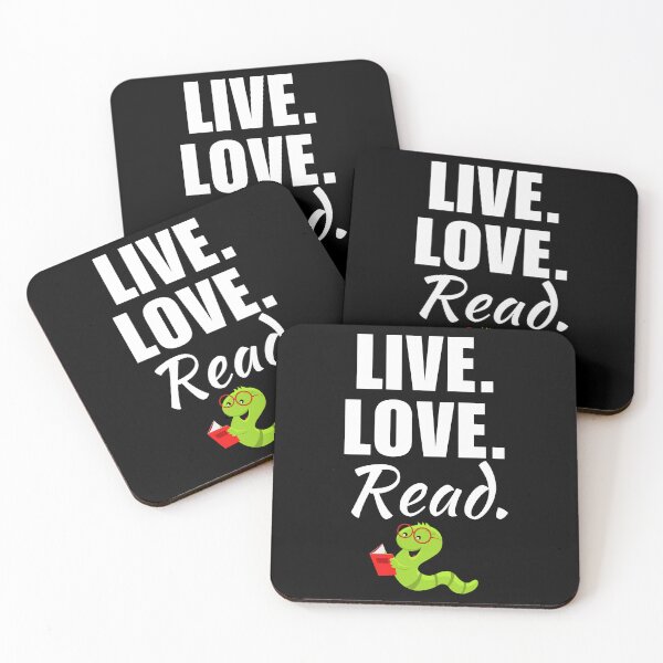 Item preview, Live, love, read. Reading hobby enthusiast or fan saying, for people who love to read books designed and sold by NBSStore.