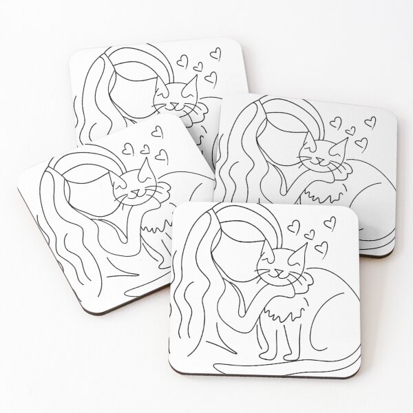 Item preview, Friendship cat designed and sold by Sahra Talal.