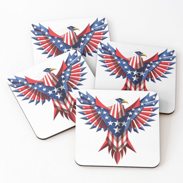 Item preview, American flag-in eagle shape designed and sold by Arextr.