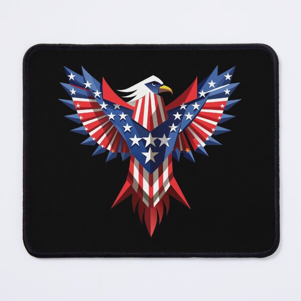 Item preview, American flag-in eagle shape designed and sold by Arextr.