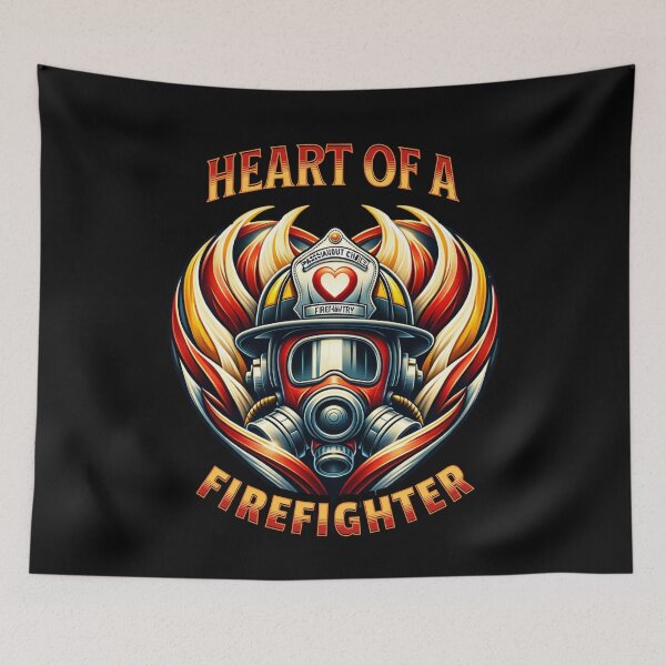 Item preview, Being a firefighter is a choice - Heart of a firefighter designed and sold by JansenGS.