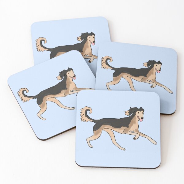 Item preview, Running Saluki dog  designed and sold by Yaragold.