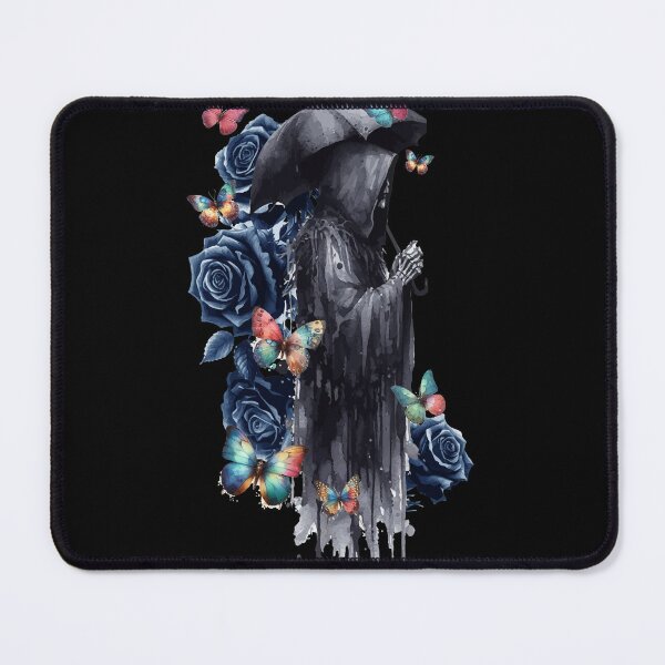Item preview, The Grim Reaper, death, butterfly, watercolor designed and sold by Pretzel-G92.
