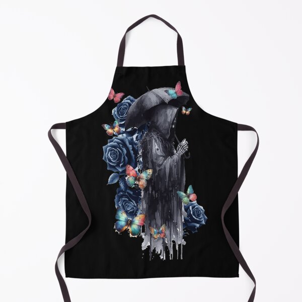 Item preview, The Grim Reaper, death, butterfly, watercolor designed and sold by Pretzel-G92.