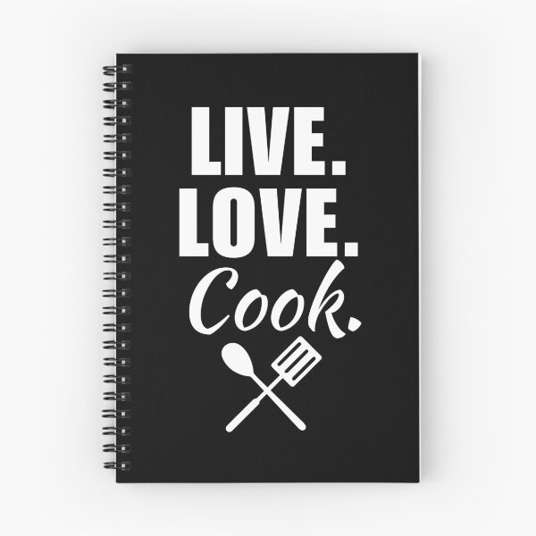 Item preview, Live, love, cook. Cooking hobby enthusiast and lovers designed and sold by NBSStore.