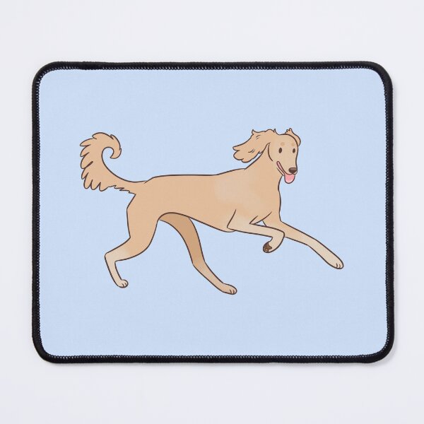 Item preview, Running Saluki dog designed and sold by Yaragold.