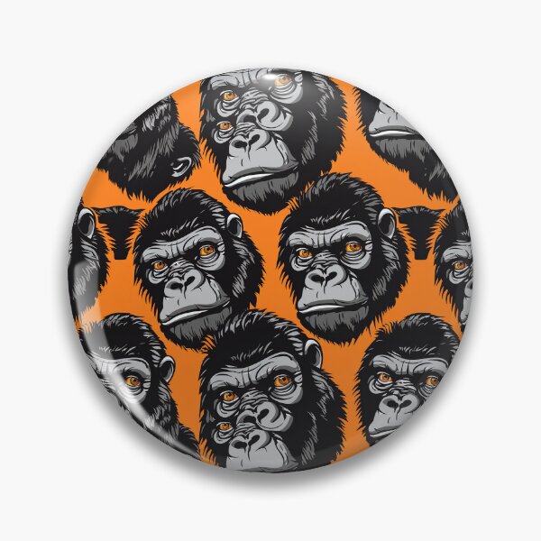 Item preview, Gorillas mad designed and sold by MidArtForge.