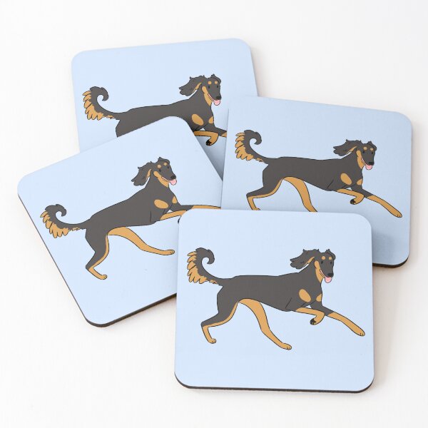 Item preview, Running Saluki dog  designed and sold by Yaragold.