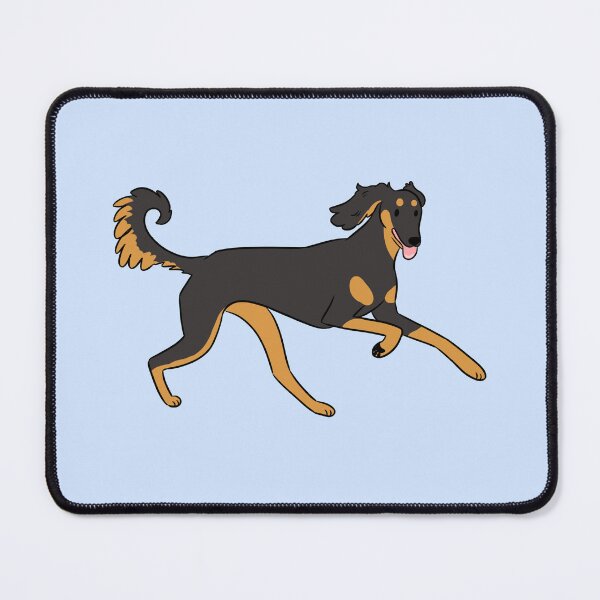 Item preview, Running Saluki dog  designed and sold by Yaragold.