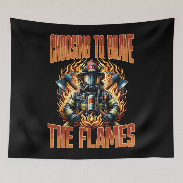 Item preview, Being a firefighter is a choice - Choosing to brave the flames designed and sold by JansenGS.