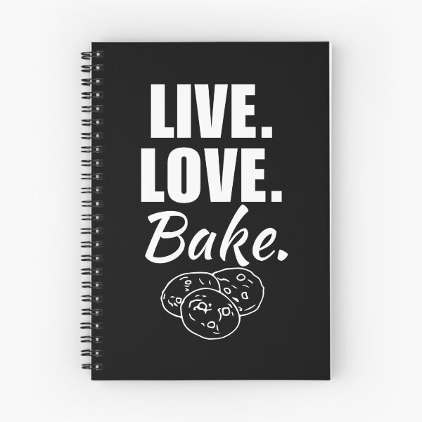 Item preview, Live, love, bake. Funny baker job or profession quote, baking occupation career worker designed and sold by NBSStore.