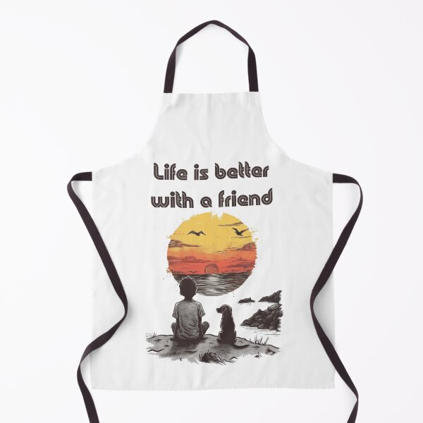 Item preview, Life Is Better With A Friend designed and sold by Sketch-Shack.