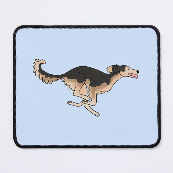 Item preview, Running Saluki dog designed and sold by Yaragold.