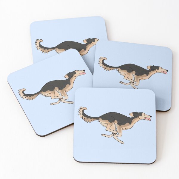 Item preview, Running Saluki dog  designed and sold by Yaragold.