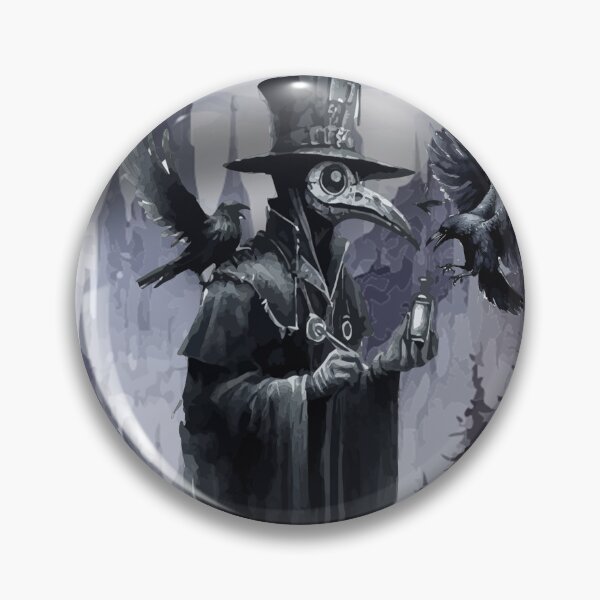 Item preview, Plague Doctor, Gothic Art, Watercolor designed and sold by Pretzel-G92.