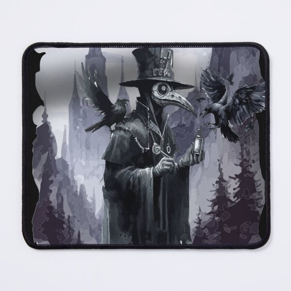 Item preview, Plague Doctor, Gothic Art, Watercolor designed and sold by Pretzel-G92.