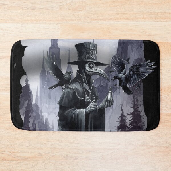 Item preview, Plague Doctor, Gothic Art, Watercolor designed and sold by Pretzel-G92.