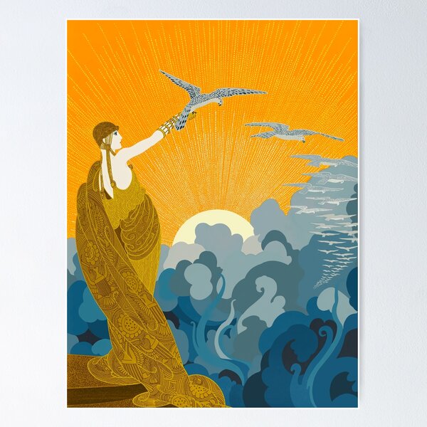 Item preview, Erté - Wings of Victory designed and sold by elektronen.