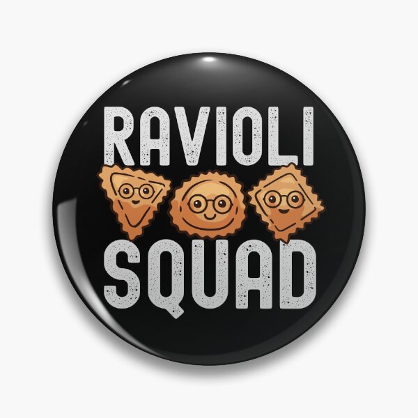 Item preview, Funny Ravioli Pasta - Italian Foodie Ravioli Baking Design designed and sold by propellerhead.