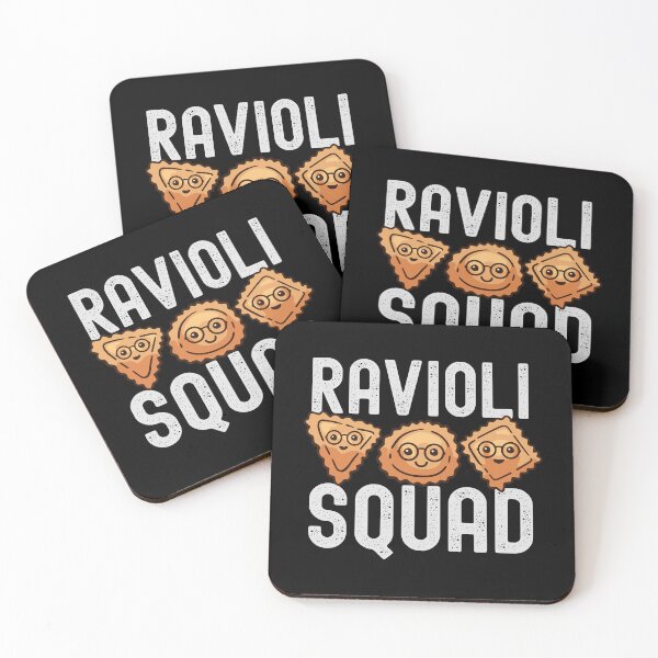 Item preview, Funny Ravioli Pasta - Italian Foodie Ravioli Baking Design designed and sold by propellerhead.