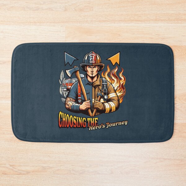 Item preview, Being a firefighter is a choice - Choose the hero's journey designed and sold by JansenGS.