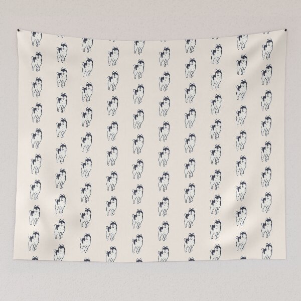 Item preview, Husky dog illustration  designed and sold by Mayarart.