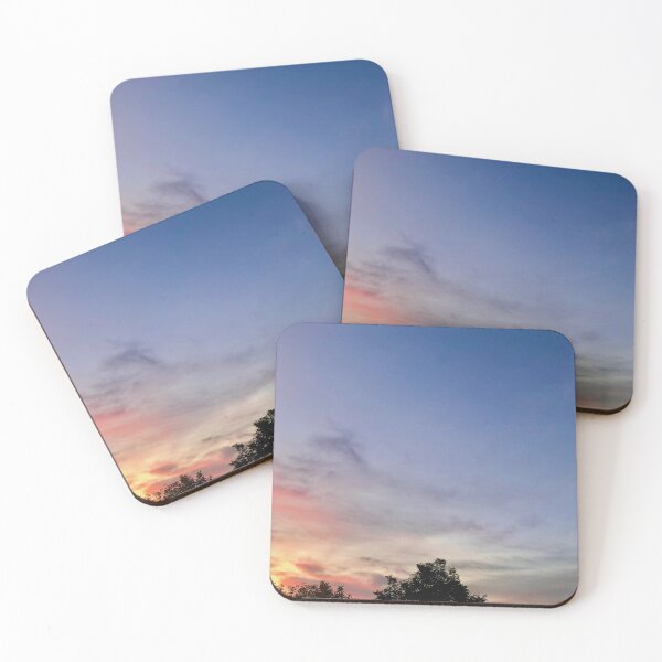 Item preview, Aesthetic Pink Sunset Sky designed and sold by Rachel Photography.