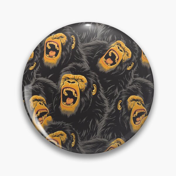 Item preview, Gorillas mad designed and sold by MidArtForge.