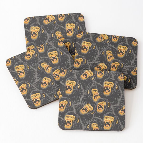 Item preview, Gorillas mad designed and sold by MidArtForge.
