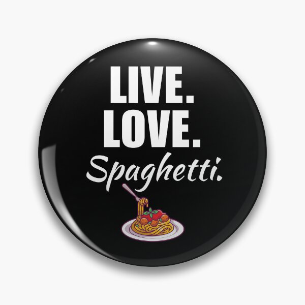 Item preview, Live, love, spaghetti. Eating more Italian spaghetti designed and sold by NBSStore.