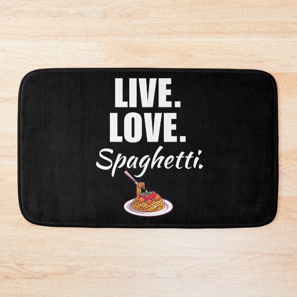 Item preview, Live, love, spaghetti. Eating more Italian spaghetti designed and sold by NBSStore.