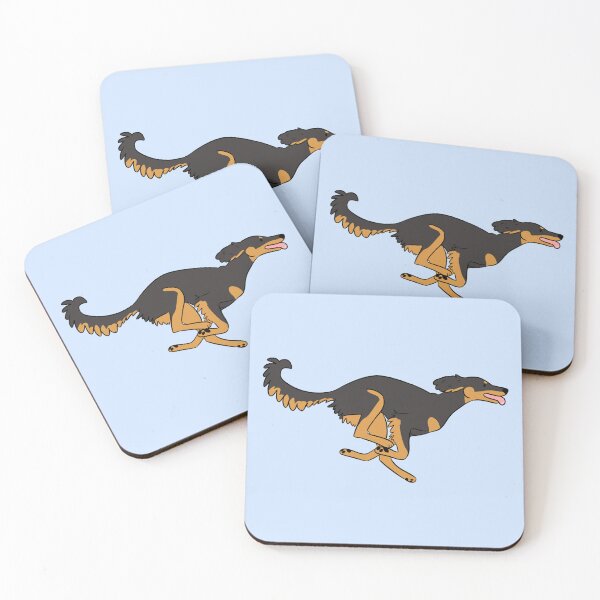 Item preview, Running Saluki dog  designed and sold by Yaragold.