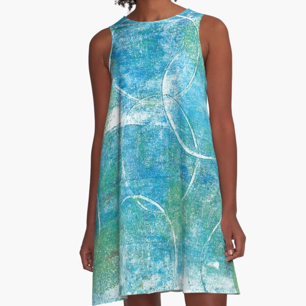 Mono Test - Scan A-Line Dress