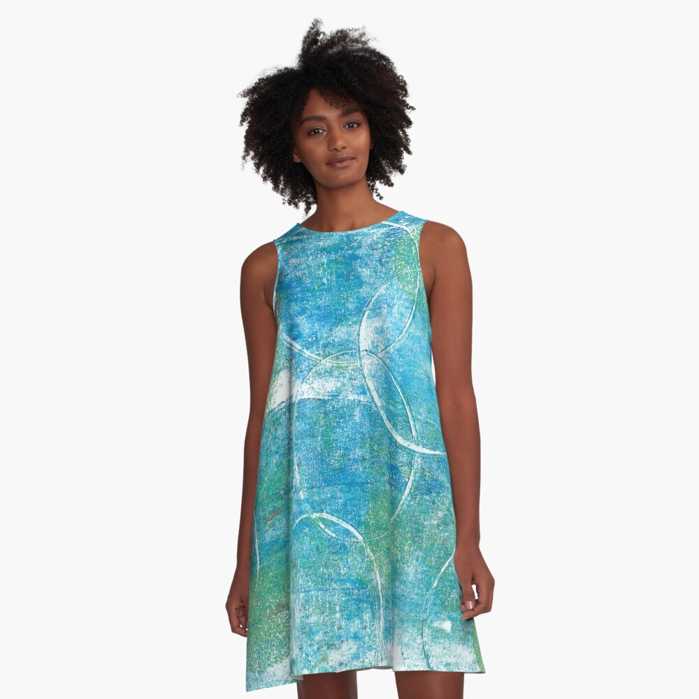Item preview, A-Line Dress designed and sold by DamnAssFunny.