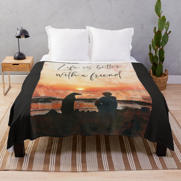 Item preview, Life Is Better With A Friend designed and sold by Sketch-Shack.