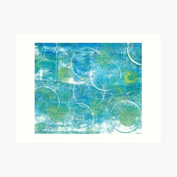 Mono Test - Scan Art Print