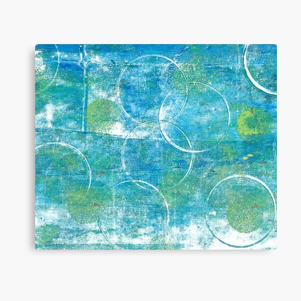 Mono Test - Scan Canvas Print