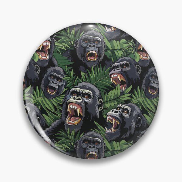 Item preview, Gorillas mad designed and sold by MidArtForge.