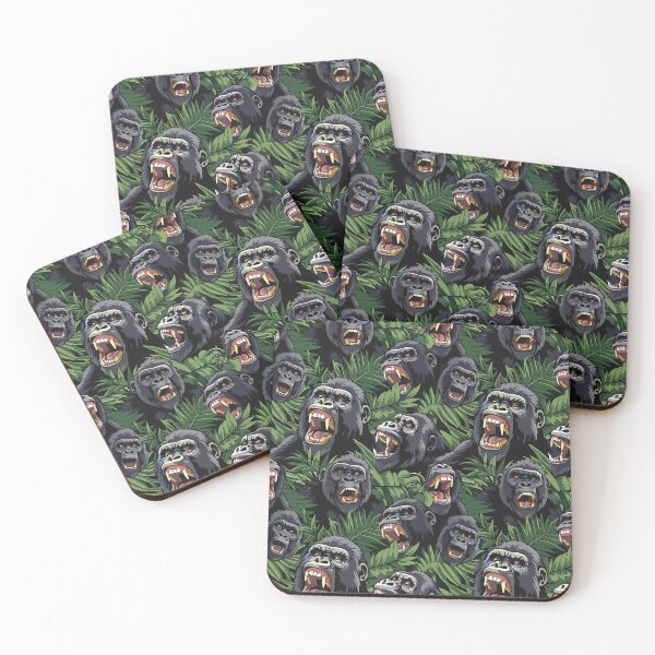 Item preview, Gorillas mad designed and sold by MidArtForge.
