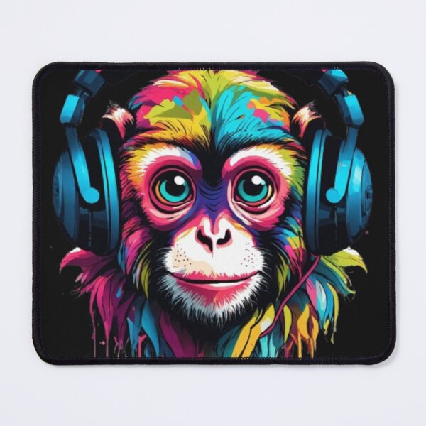 Item preview, Coloured monkey designed and sold by All In One.