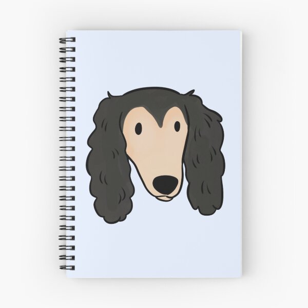 Item preview, Cute Saluki dog face designed and sold by Yaragold.