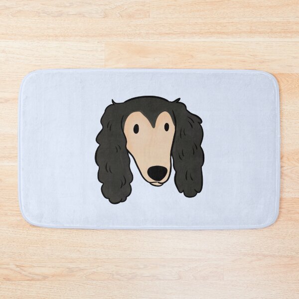 Item preview, Cute Saluki dog face designed and sold by Yaragold.