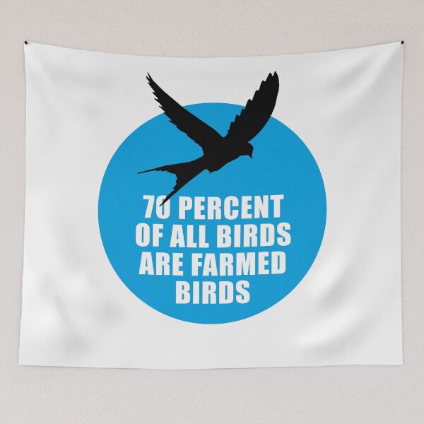 Item preview, 70% of all birds are farmed birds designed and sold by Nanika-akimoto.