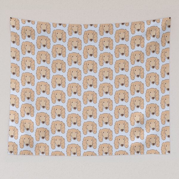 Item preview, Cute Saluki dog face designed and sold by Yaragold.
