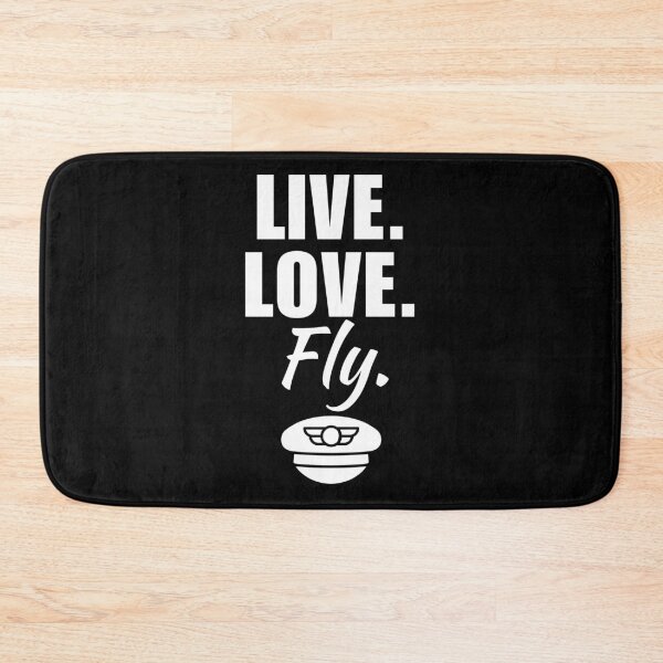 Item preview, Live, love, fly. Pilot occupation, piloting husband or father profession saying or quote designed and sold by NBSStore.