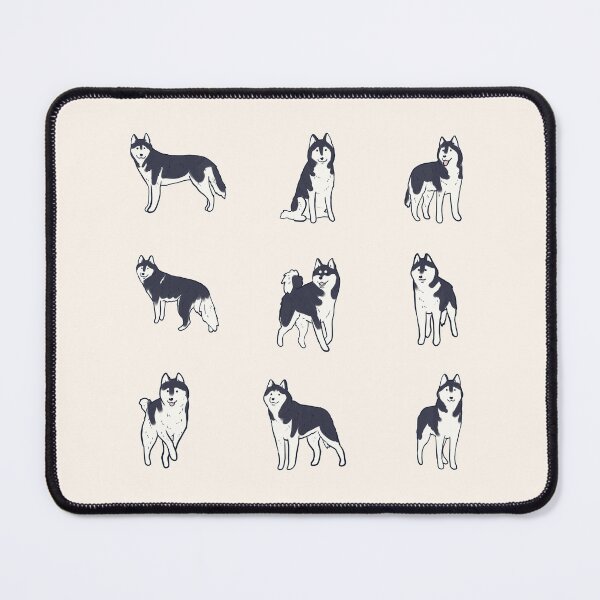 Item preview, Cartoon Husky dog pack designed and sold by Mayarart.