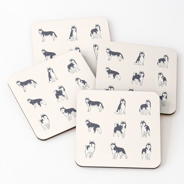 Item preview, Cartoon Husky dog pack  designed and sold by Mayarart.