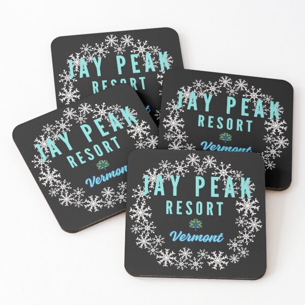 Item preview, Jay Peak Vermont, U.S.A. Whit text. Gift Ideas For The Ski Enthusiast. designed and sold by LindaLG.