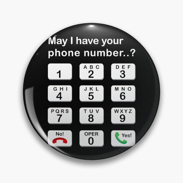 Item preview, May I have your phone number? designed and sold by EzzatAbuShanap.