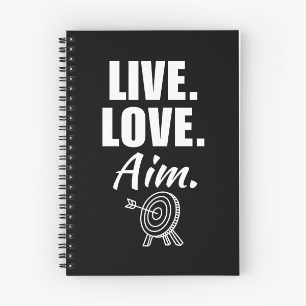 Item preview, Live, love, aim. Archery club team, target aiming, archery sport mom or dad quote or saying designed and sold by NBSStore.